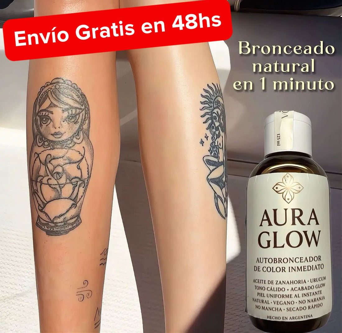 Autobronceador instantaneo natural (Aura Glow by Siranda)