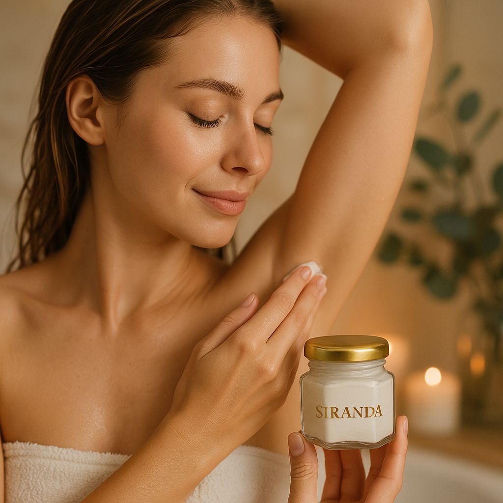 Desodorante Natural Cremoso que sí funciona y no irrita